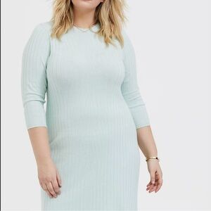 Torrid sweater dress